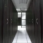 Data center cabinet row