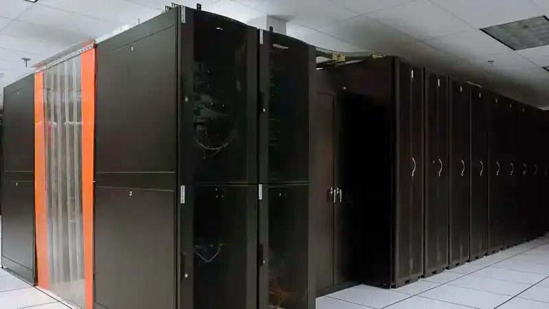 Data center cabinet row alt